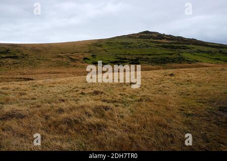 Brown Willy sur Bodmin Moor.jeudi 12 novembre 2020. Banque D'Images