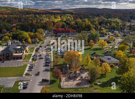 Marché agricole de Boyne City Banque D'Images