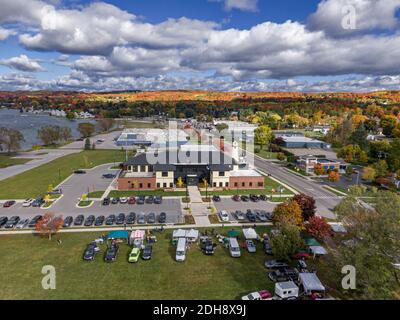 Marché agricole de Boyne City Banque D'Images