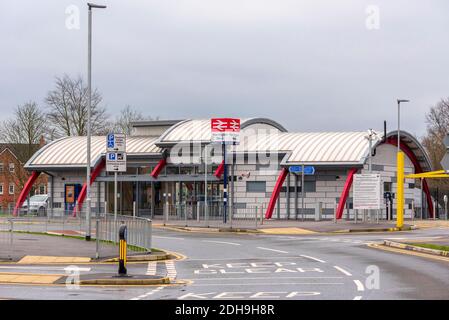 Gare de Warrington West. Chapelford, Warrington. Banque D'Images