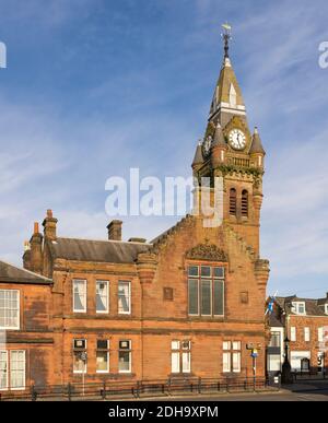 Hôtel de ville Annan Dumfries et Galloway Ecosse Royaume-Uni Banque D'Images