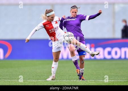 Florence, Italie. 10 décembre 2020. Valery Vigilucci (Fiorentina Femminile) pendant Fiorentina Femminile vs Slavia Praga, UEFA Champions League match de football féminin à florence, Italie, décembre 10 2020 crédit: Independent photo Agency/Alay Live News Banque D'Images