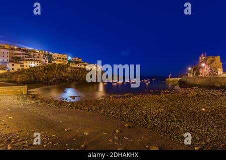 Ville Camara de Lobos Madère - Portugal Banque D'Images