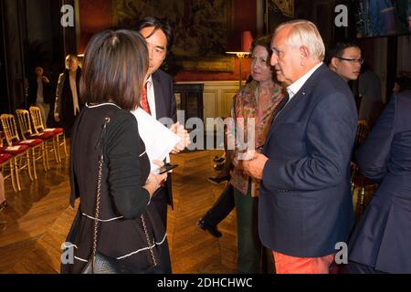 Jean-Pierre Raffarin au Select Fashion Awards au Musée Jacquemart-Andre au printemps/été 2018 collection prêt-à-porter à Paris, France, octobre 01 2017. Photo de Nasser Berzane/ABACAPRESS.COM Banque D'Images