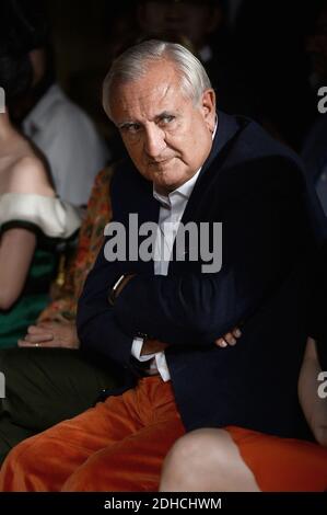 Jean-Pierre Raffarin au Select Fashion Awards au Musée Jacquemart-Andre au printemps/été 2018 collection prêt-à-porter à Paris, France, octobre 01 2017. Photo de Nasser Berzane/ABACAPRESS.COM Banque D'Images