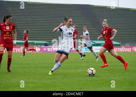 Gaétane THINEY - Chambre de France, Division 1 féminin au stade Robert Bobin a Bondoufle en Essonne, France le 1er octobre 2017. Photo Beatrice Usseglio/ABACAPRESS.COM Banque D'Images