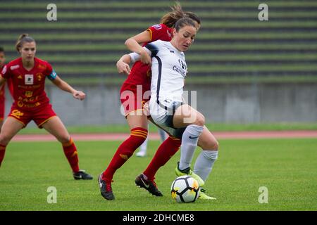 Gaétane THINEY - Chambre de France, Division 1 féminin au stade Robert Bobin a Bondoufle en Essonne, France le 1er octobre 2017. Photo Beatrice Usseglio/ABACAPRESS.COM Banque D'Images