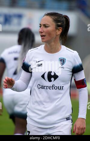 Gaétane THINEY - Chambre de France, Division 1 féminin au stade Robert Bobin a Bondoufle en Essonne, France le 1er octobre 2017. Photo Beatrice Usseglio/ABACAPRESS.COM Banque D'Images