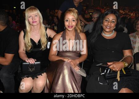 Estelle Mosaely participe au match international de boxe poids lourd entre Tony Yoka et Jonathan Rice au Zénith le 14 octobre 2017 à Paris, France photo de Laurent Zabulon/ABACAPRESS.COM Banque D'Images