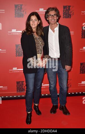 Cristiana Reali assiste à la soirée de gala West Side Story a la Seine musicale a Paris, France, le 16 octobre 2017. Photo d'Alban Wyters/ABACAPRESS.COM Banque D'Images