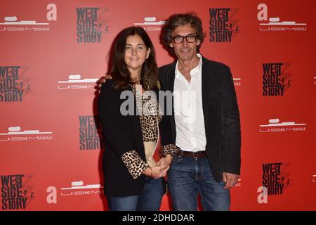 Cristiana Reali assiste à la soirée de gala West Side Story a la Seine musicale a Paris, France, le 16 octobre 2017. Photo d'Alban Wyters/ABACAPRESS.COM Banque D'Images