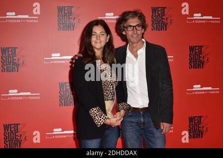 Cristiana Reali assiste à la soirée de gala West Side Story a la Seine musicale a Paris, France, le 16 octobre 2017. Photo d'Alban Wyters/ABACAPRESS.COM Banque D'Images