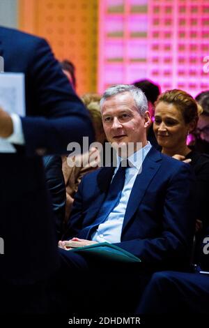 Bruno le Maire Ministre de l'Economie et des Finances. Inauguration du 'Laboratoire de Bercy' à Bercy, Paris. Photo de Raphaël Lafargue/ABACAPRESS.COM Banque D'Images