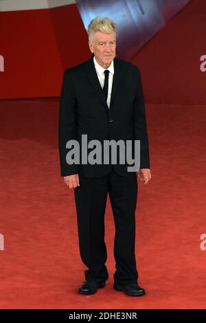 LE réalisateur AMÉRICAIN David Lynch marche le tapis rouge lors du 12ème Festival du film de Rome le 4 novembre 2017 à Rome, Italie. Photo par Eric Vandeville/ABACAPRESS.COM Banque D'Images