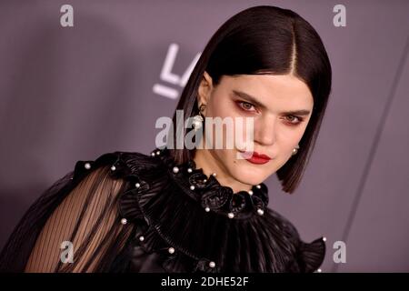 Soko participe au Gala Art + film de LACMA en hommage à Mark Bradford et George Lucas le 04 novembre 2017 à Los Angeles, CA, Etats-Unis. Photo de Lionel Hahn/ABACAPRESS.COM Banque D'Images