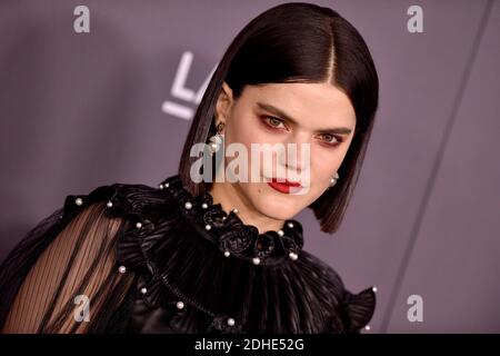 Soko participe au Gala Art + film de LACMA en hommage à Mark Bradford et George Lucas le 04 novembre 2017 à Los Angeles, CA, Etats-Unis. Photo de Lionel Hahn/ABACAPRESS.COM Banque D'Images