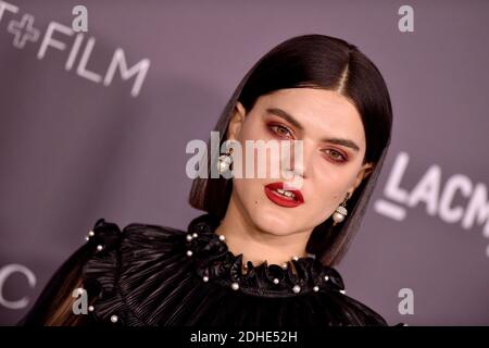 Soko participe au Gala Art + film de LACMA en hommage à Mark Bradford et George Lucas le 04 novembre 2017 à Los Angeles, CA, Etats-Unis. Photo de Lionel Hahn/ABACAPRESS.COM Banque D'Images