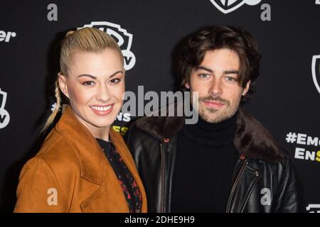 Semi-exclusive - Katrina Patchett et son mari Valentin d'Hoore à la Warner TV ont lancé la fête le 09 novembre 2017 à Paris, France. Photo de Nasser Berzane/ABACAPRESS.COM Banque D'Images