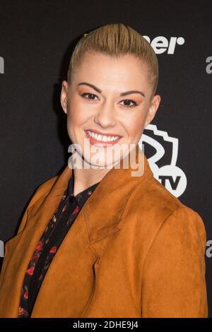 Semi-exclusive - Katrina Patchett à la Warner TV a lancé la fête le 09 novembre 2017 à Paris, France. Photo de Nasser Berzane/ABACAPRESS.COM Banque D'Images