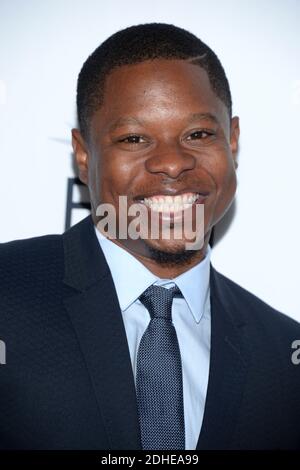 Jason Mitchell participe à la projection de 'Muddbound' de Netflix lors du gala d'ouverture du FEST 2017 de l'AFI présenté par Audi au TCL Chinese Theatre le 9 novembre 2017 à Los Angeles, CA, USA. Photo de Lionel Hahn/ABACAPRESS.COM Banque D'Images