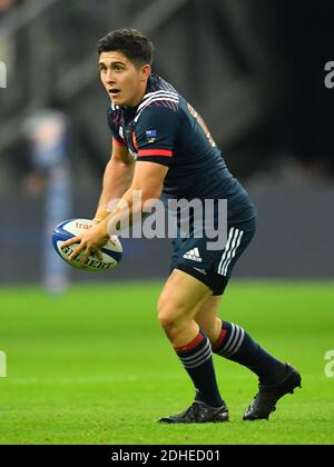 Anthony Belleau en France lors d'un match international de rugby au stade de France à Saint Denis, en dehors de Paris, France, le samedi 11 novembre 2017Photophoto par ChristianLiewig/ABACAPRESS.COM Banque D'Images