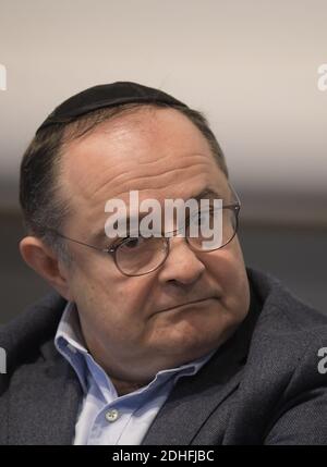 La 8ème convention nationale annuelle des associations juives du Conseil de la France à Paris, France, le 10 décembre 2017. Photo de François Pauletto/ABACAPRESS.COM Banque D'Images