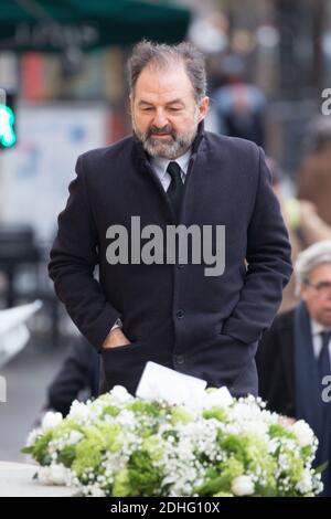 Denis Olivennes assistant aux funérailles d'Andrée Sarkozy aka Dadue, mère de l'ancien président français Nicolas Sarkozy, à l'église Saint-Jean-Baptiste de Neuilly-sur-Seine, France, le 18 décembre 2017. Photo par ABACAPRESS.COM Banque D'Images