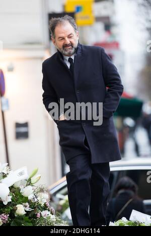 Denis Olivennes assistant aux funérailles d'Andrée Sarkozy aka Dadue, mère de l'ancien président français Nicolas Sarkozy, à l'église Saint-Jean-Baptiste de Neuilly-sur-Seine, France, le 18 décembre 2017. Photo par ABACAPRESS.COM Banque D'Images