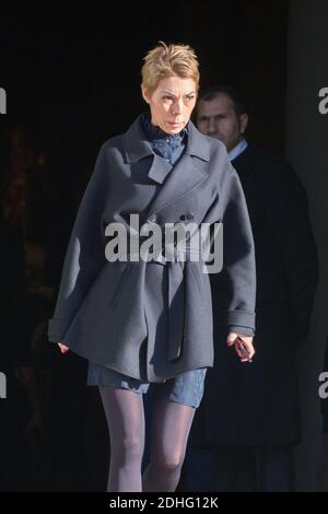 Realtifs pendant les funérailles d'Andrée Sarkozy aka Dadue, mère de l'ancien président français Nicolas Sarkozy, à l'église Saint-Jean-Baptiste de Neuilly-sur-Seine, France, le 18 décembre 2017. Photo par ABACAPRESS.COM Banque D'Images