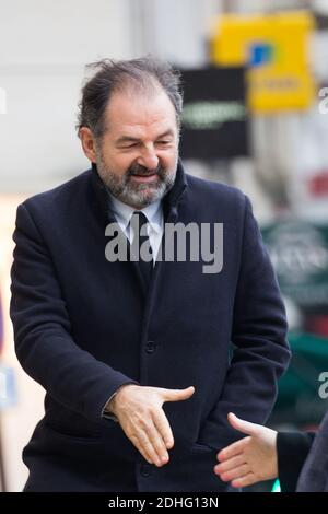 Denis Olivennes assistant aux funérailles d'Andrée Sarkozy aka Dadue, mère de l'ancien président français Nicolas Sarkozy, à l'église Saint-Jean-Baptiste de Neuilly-sur-Seine, France, le 18 décembre 2017. Photo par ABACAPRESS.COM Banque D'Images