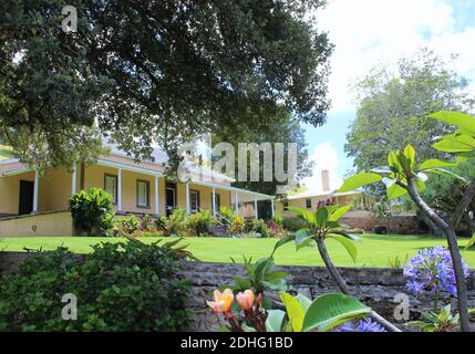 Norfolk Island, Colonial-Georgian House, Quality Row numéro 9, secteur du patrimoine mondial, Kingston. Banque D'Images