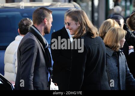 Pierre Sarkozy lors des funérailles d'Andrée Sarkozy aka Dadue, mère de l'ancien président français Nicolas Sarkozy, à l'église Saint-Jean-Baptiste de Neuilly-sur-Seine, France, le 18 décembre 2017. Photo par ABACAPRESS.COM Banque D'Images