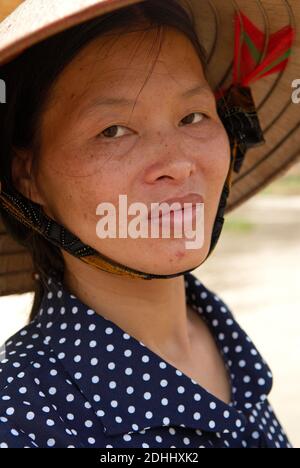 Vietnam. Ninh Binh. Kenh Ga Banque D'Images