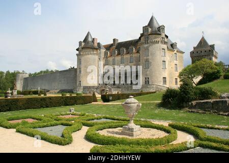Château de la Roche-Courbon - Saint-Porchaire (29)ok8 - Copiein france Banque D'Images
