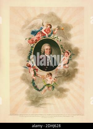 Carolus Linnaeus, chevalier de l'étoile polaire, premier médecin du Roi, professeur de botanique à l'Université d'Upsal. À partir de la photo d'origine dans Banque D'Images