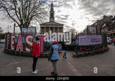 Fête du Norwood occidental le 6 décembre 2020 dans le sud de Londres, en Angleterre. Photo de Sam Mellish Banque D'Images