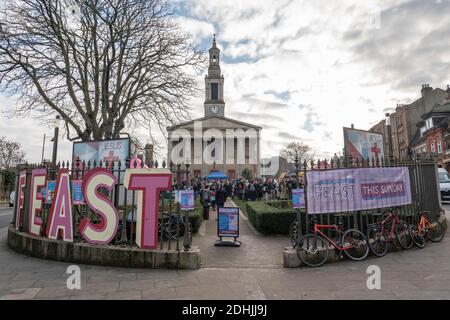 Fête du Norwood occidental le 6 décembre 2020 dans le sud de Londres, en Angleterre. Photo de Sam Mellish Banque D'Images