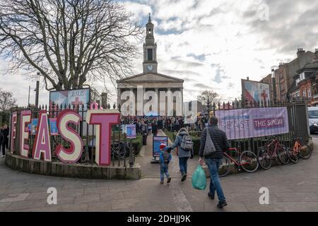 Fête du Norwood occidental le 6 décembre 2020 dans le sud de Londres, en Angleterre. Photo de Sam Mellish Banque D'Images