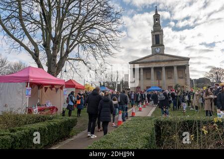 Fête du Norwood occidental le 6 décembre 2020 dans le sud de Londres, en Angleterre. Photo de Sam Mellish Banque D'Images