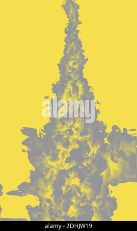 Peinture abstraite colorée peinture acrylique toile de fond texture dans l'eau crée une abstraction intéressante tendance couleur de 2021. Banque D'Images