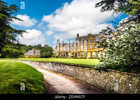 Jardins de la ville de Dorset. Banque D'Images