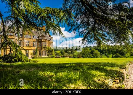 Jardins de la ville de Dorset. Banque D'Images