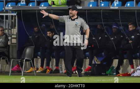 Ville de Bochum, Allemagne. 11 décembre 2020. Firo: 11.12.2020, Fuvuball, 2ème Bundesliga, saison 2020/2021, VfL Bochum - SC Paderborn 07 Steffen Baumgart, SCP, coach | usage dans le monde crédit: dpa/Alay Live News Banque D'Images