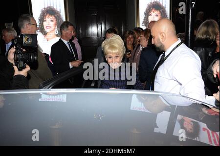 Dame Joan Collins - Unscripted - palladium Theatre 30 septembre 2016. Crédit : Alamy Banque D'Images