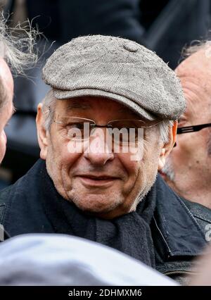Henri Guybet aux séquelles de Michel Galabru, decede le 4 janvier dernier, a l'lunettes Saint Roch a Paris, France le 12 janvier 2016. Photo par ABACAPRESS.COM Banque D'Images