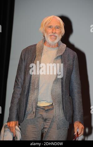 Pierre Richard présentant le film "un nuage entre les dents" lors de la cérémonie de clôture du 1er Festival au dela de l'ecran, à Vincennes, France, le 25 janvier 2016. Photo de Mireille Ampilhac/ABACAPRESS.COM Banque D'Images