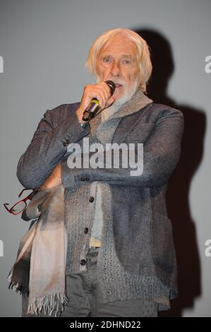 Pierre Richard présentant le film "un nuage entre les dents" lors de la cérémonie de clôture du 1er Festival au dela de l'ecran, à Vincennes, France, le 25 janvier 2016. Photo de Mireille Ampilhac/ABACAPRESS.COM Banque D'Images