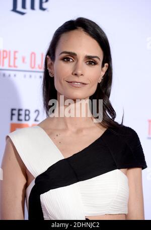 Jordana Brewster participe à la première de l'American crime Story - The People V. O.J. Simpson de FX au Westwood Village Theatre le 27 janvier 2016 à Los Angeles, CA, États-Unis. Photo de Lionel Hahn/ABACAPRESS.COM Banque D'Images