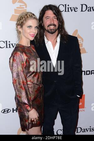 Dave Grohl assiste au Gala pré-GRAMMY 2016 et au Salute to Industry Icons en l'honneur d'Irving Azoff à l'hôtel Beverly Hilton à Beverly Hills, Los Angeles, CA, Etats-Unis le 14 février 2016. Photo de Lionel Hahn/ABACAPRESS.COM Banque D'Images