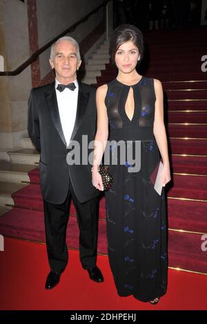 Alain Terzian, Leslie Medina lors de la 41e cérémonie annuelle des Cesar film Awards qui s'est tenue au Théâtre du Châtelet à Paris, France, le 26 février 2016. Photo de Gouhier-Guibbbbaud-Wyters/ABACAPRESS.COM Banque D'Images